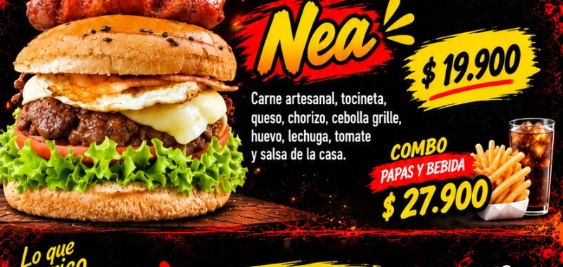 Hamburguesa Nea